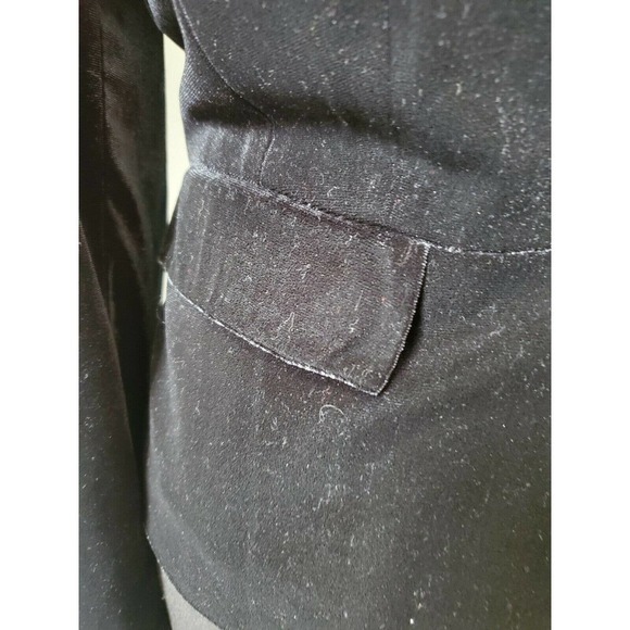 Daisy Fuentes Women's Black Polyester Long Sleeve One Buttons Fitted Blazer XL - Picture 12 of 16